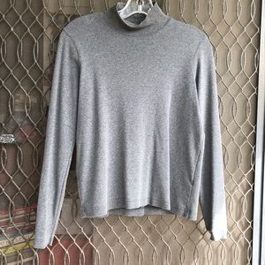 Bundle Sale! Heather Grey Mock Turtle Top